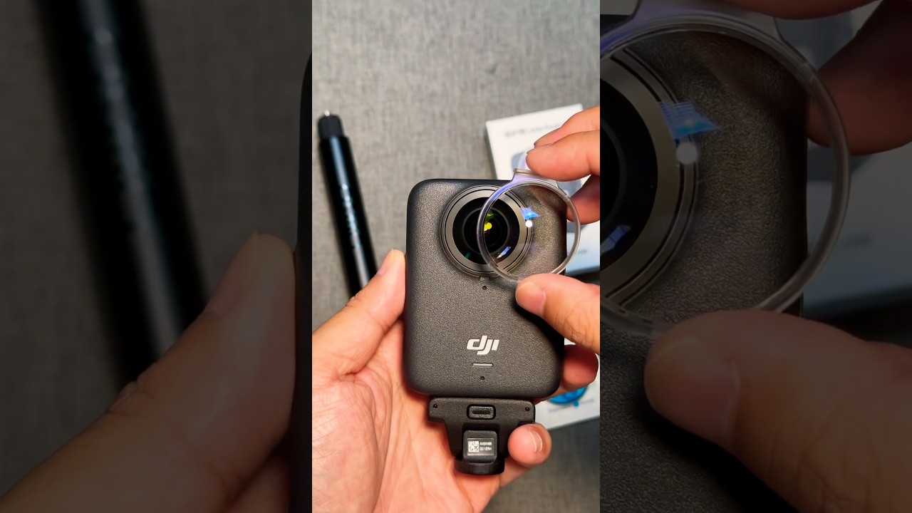Osmo360 must have a lens protection mirror. #photography #dji #osmo360