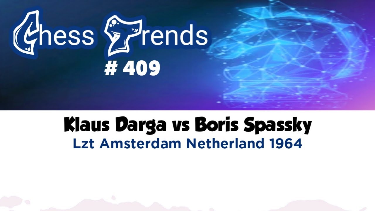 Klaus Darga vs Biris Spasskt. Lzt Amsterdam (Netherlands), 1964.