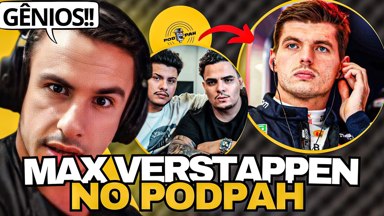 SUPER XANDÃO REAGINDO A PODPAH e Verstappen INTELIGENTES e DINÂMICOS!