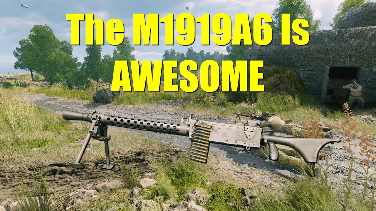 M1919A6 — это просто смешно! | Геймплей Enlisted M1919A6