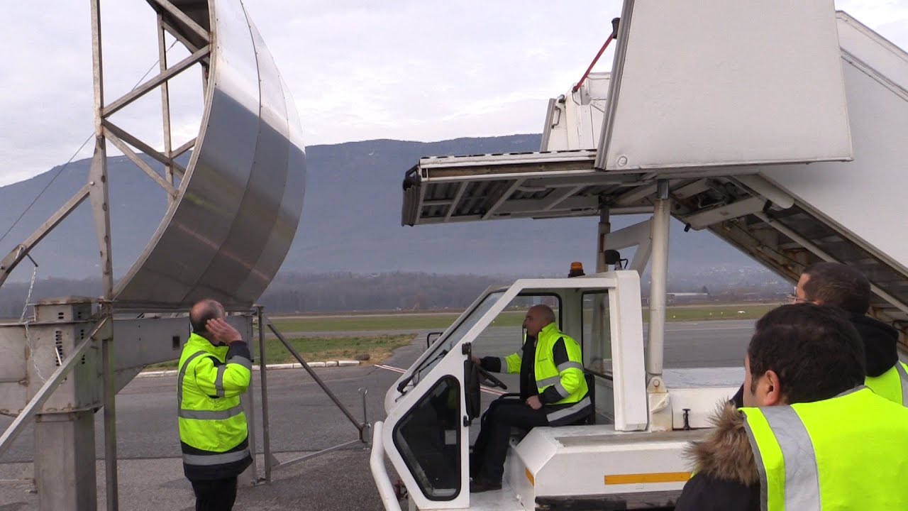 Aéroport Chambéry Savoie : formation grandeur nature