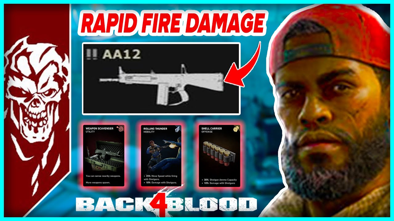 Nightmare Massive Dps Aa12 Shotgun Deck Build! - Back 4 Blood Post Update Nightmare Deck Build 2022