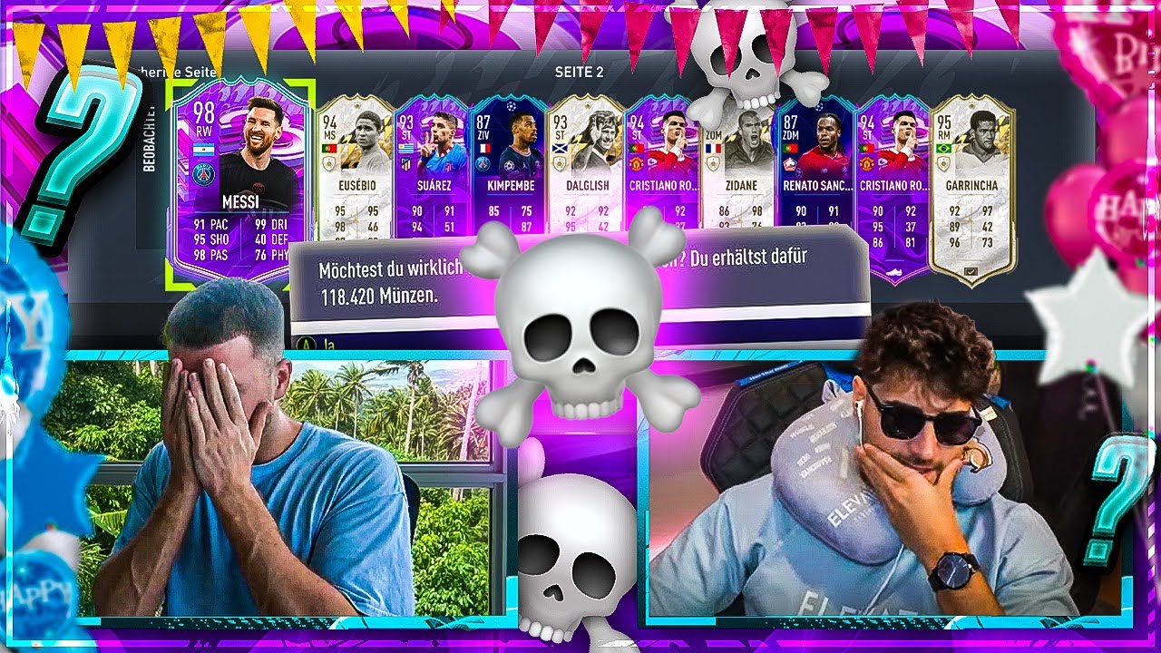 FIFA 22: KOMPLETT RIP im DISCARD QUIZ ☠️☠️ MILLIONEN COINS gehen RUTSCHEN