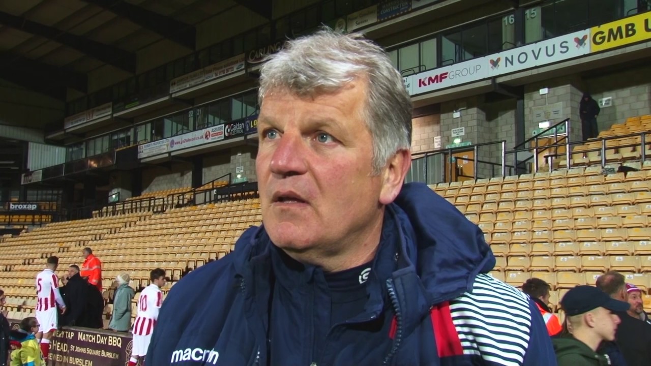 Glyn Hodges On Staffs Senior Cup Triumph