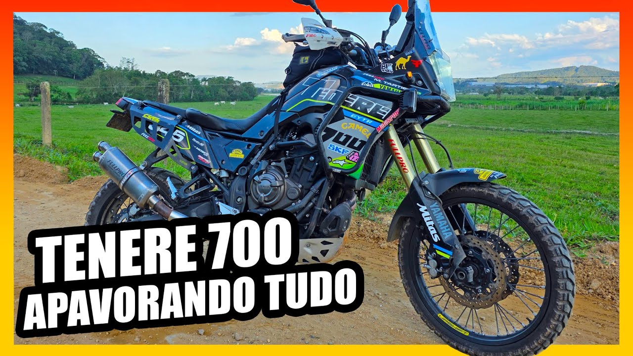 REVIEW RAÍZ DA TENERE 700 GRINGA *ESSA MOTO É IMPRESSIONANTE* @Matias Tartiere / Volta ao Mundo A Pé
