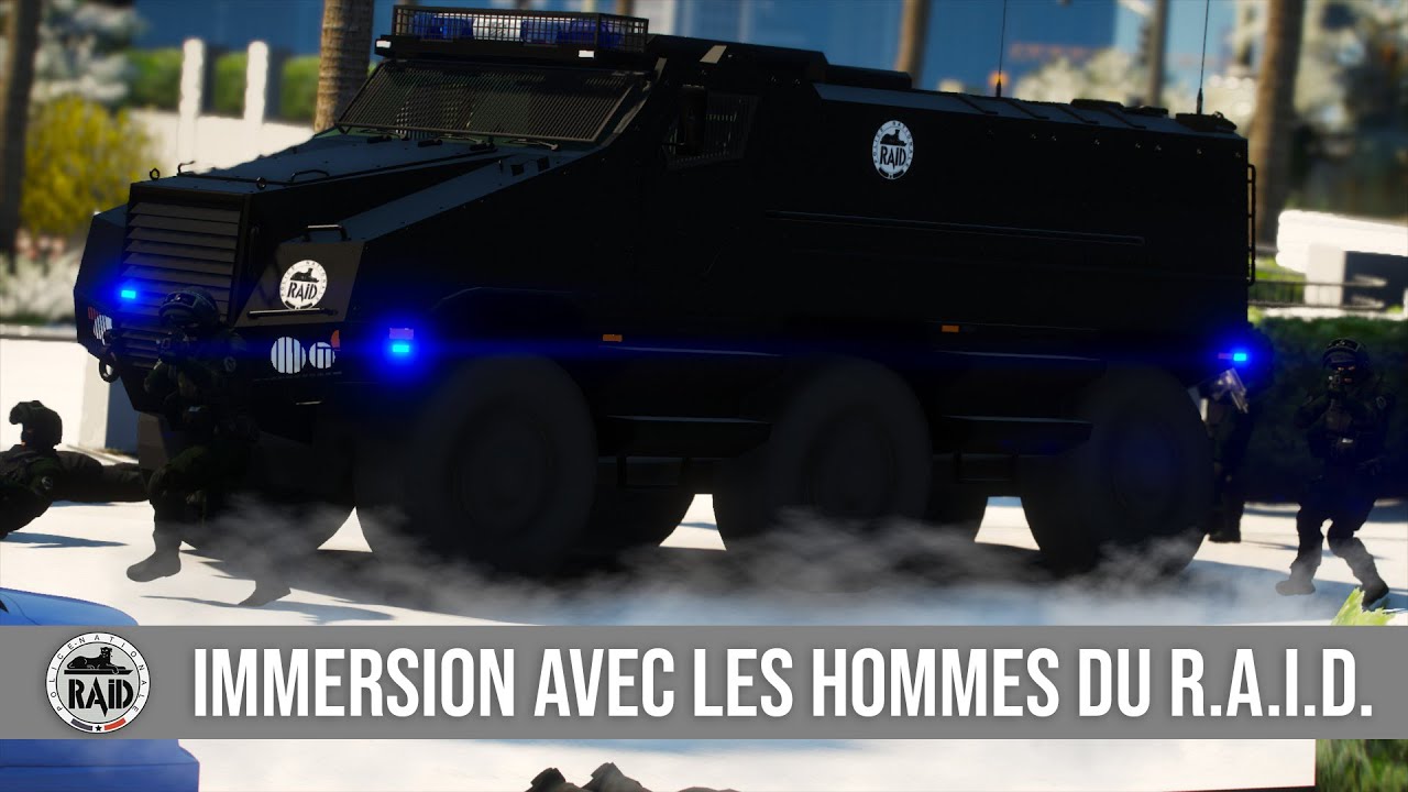 IMMERSION AVEC LES HOMMES DU RAID | GTA5 - LSPDFR #545