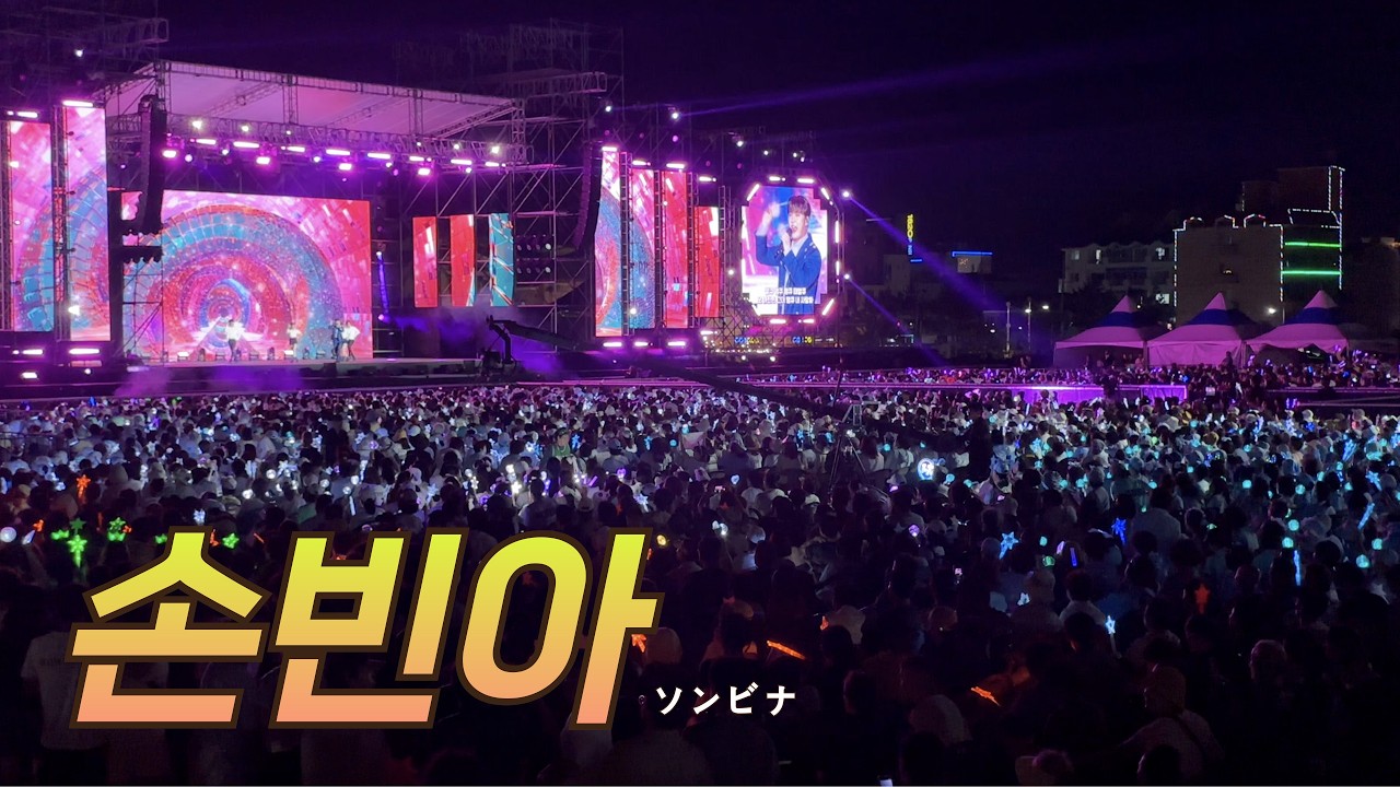 손빈아(ソンビナ) - 땡큐, 보고 싶다 내 사랑 #보령머드축제 #손빈아