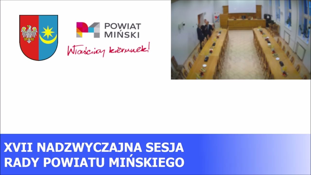 XVII Nadzwyczajna Sesja Rady Powiatu Mińskiego VII Kadencji - 05.01.2026