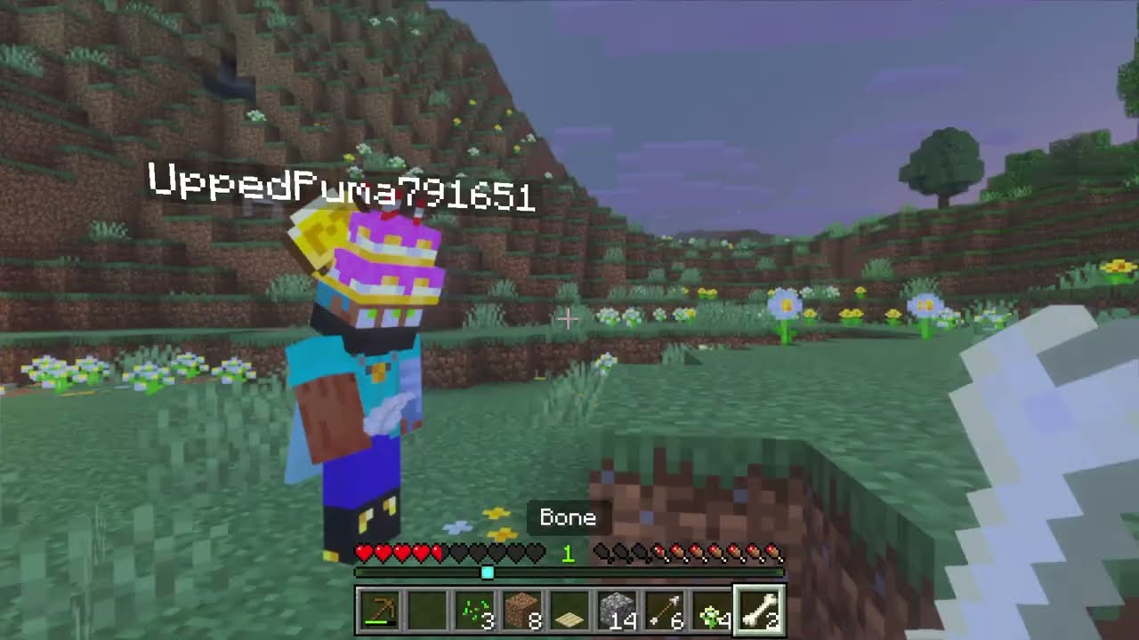 a simple minecraft video with my friend!