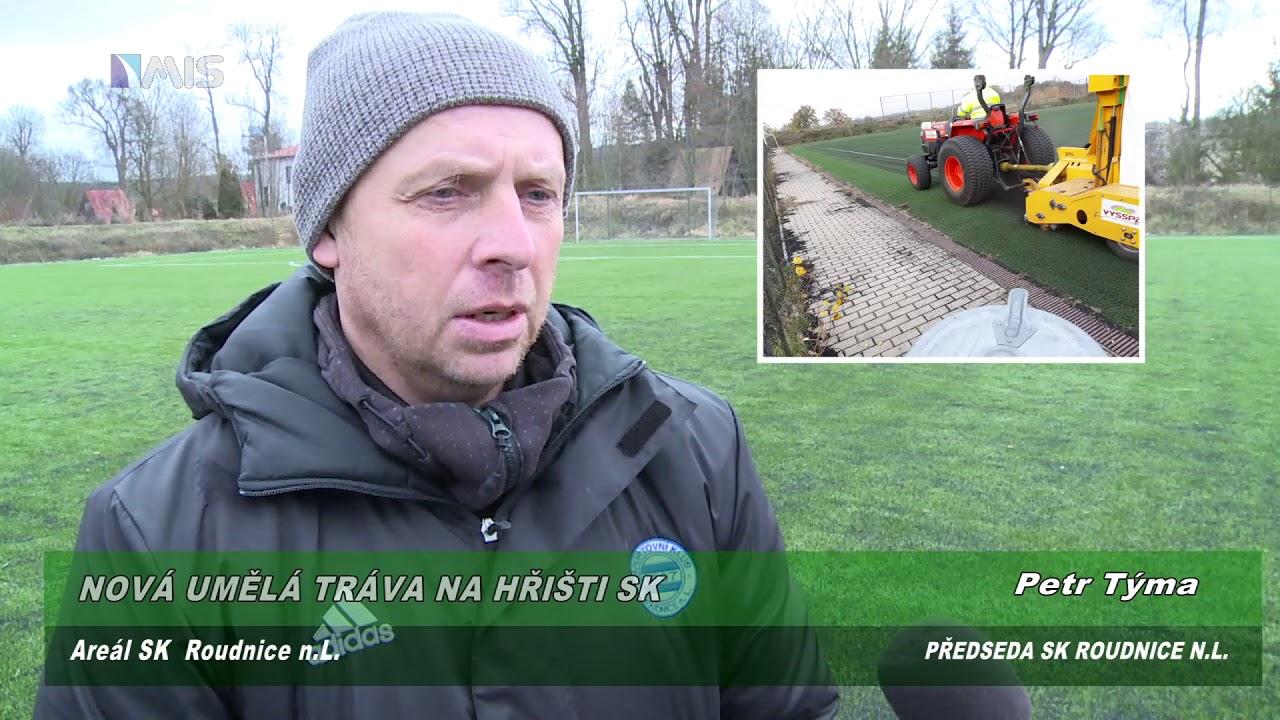 SK má nový umělý trávník
