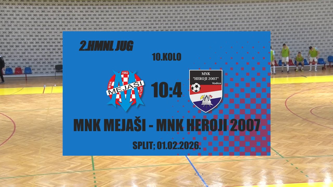 UMN_TV  2HMNL Jug_MNK Mejaši - MNK Heroji 2007 (SAŽETAK)