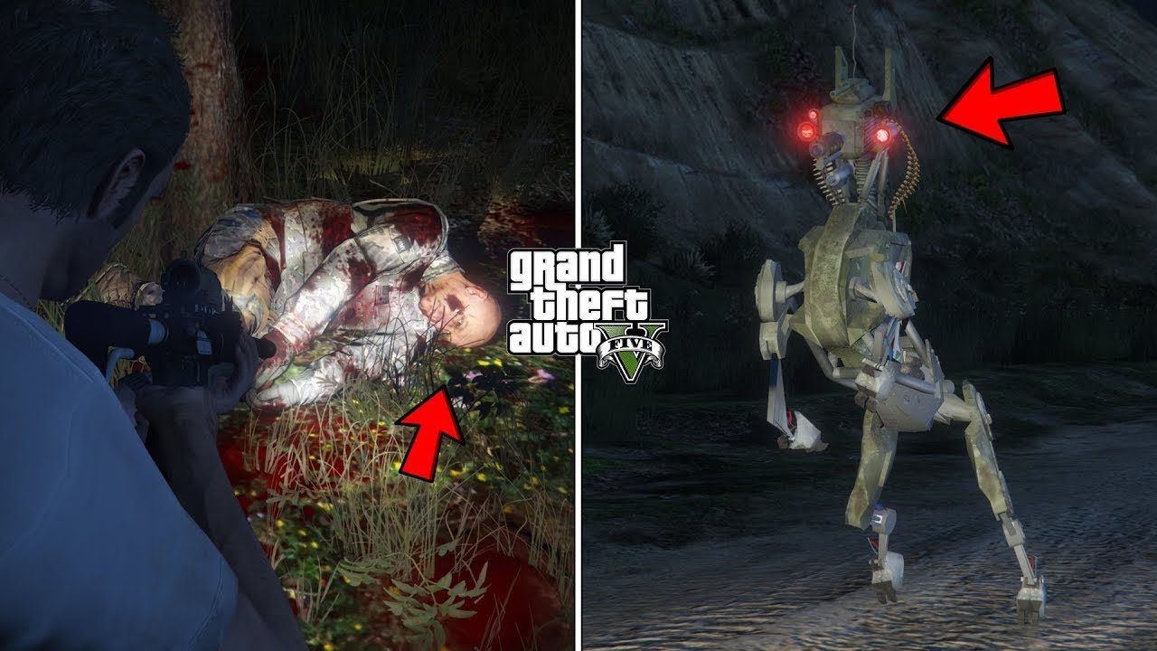 What Happens If You Visit The Swamp in GTA 5  Military Dog Location