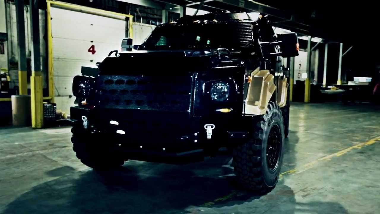 Gurkha MPV armored vehicle used by Fuerza Civil
