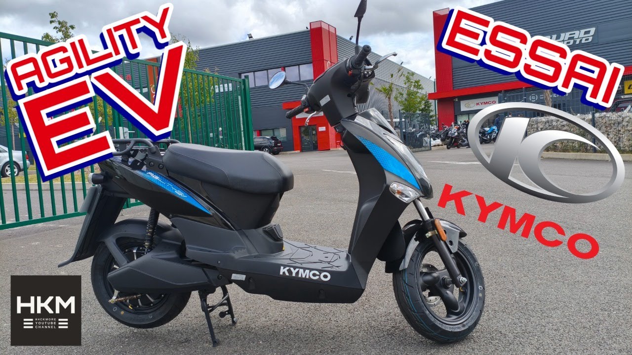 Kymco Agility EV : Un scoot pour ado branché ?