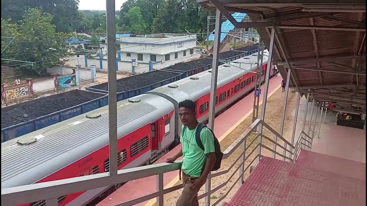 बानो रेलवे स्टेशन का नजारा