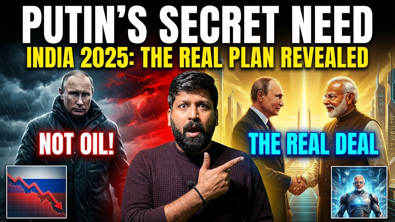 Why Putin Needs India in 2025 ? (It's Not Oil)