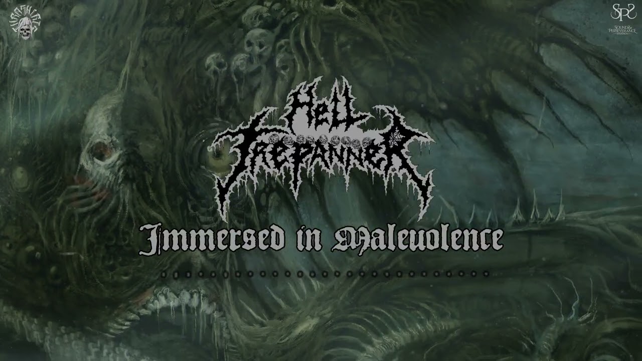 HELL TREPANNER - Immersed in Malevolence (Official Lyric Video)
