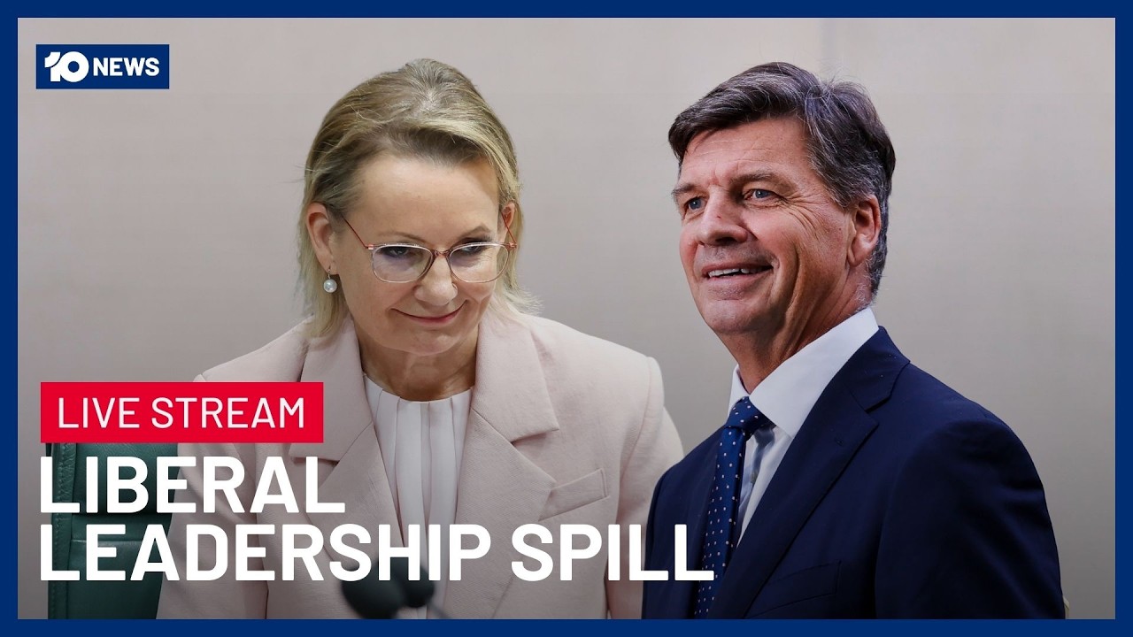 LIVE: Angus Taylor Speaks After Winning Liberal Leadership Spill | 10 News