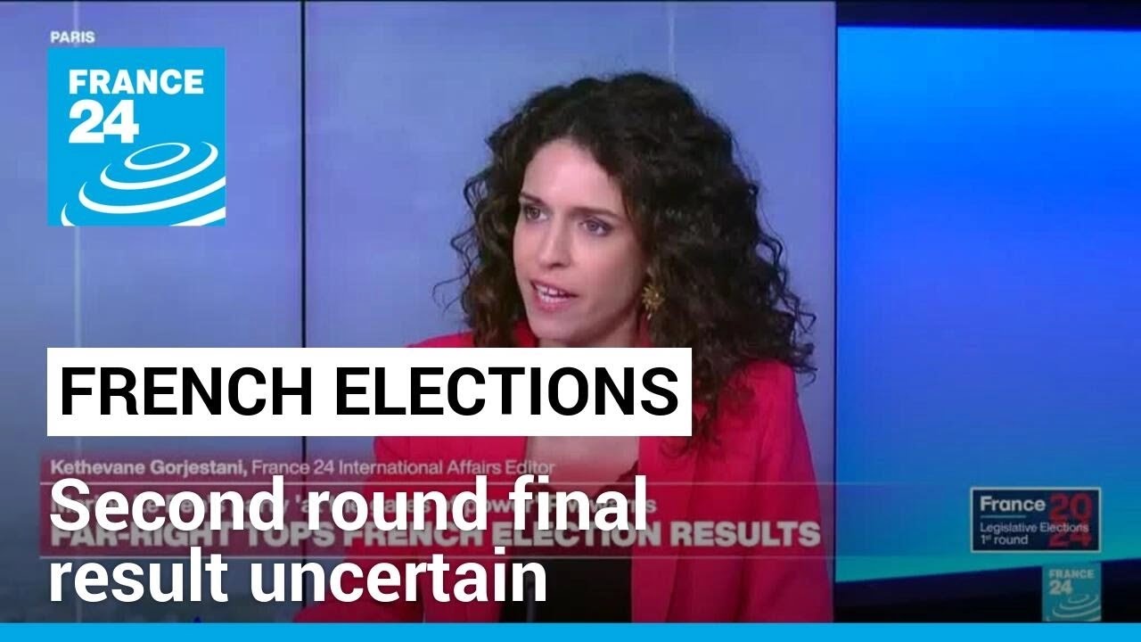 Far-right wins first round in France election, but second round final result uncertain &bull; FRANCE 24