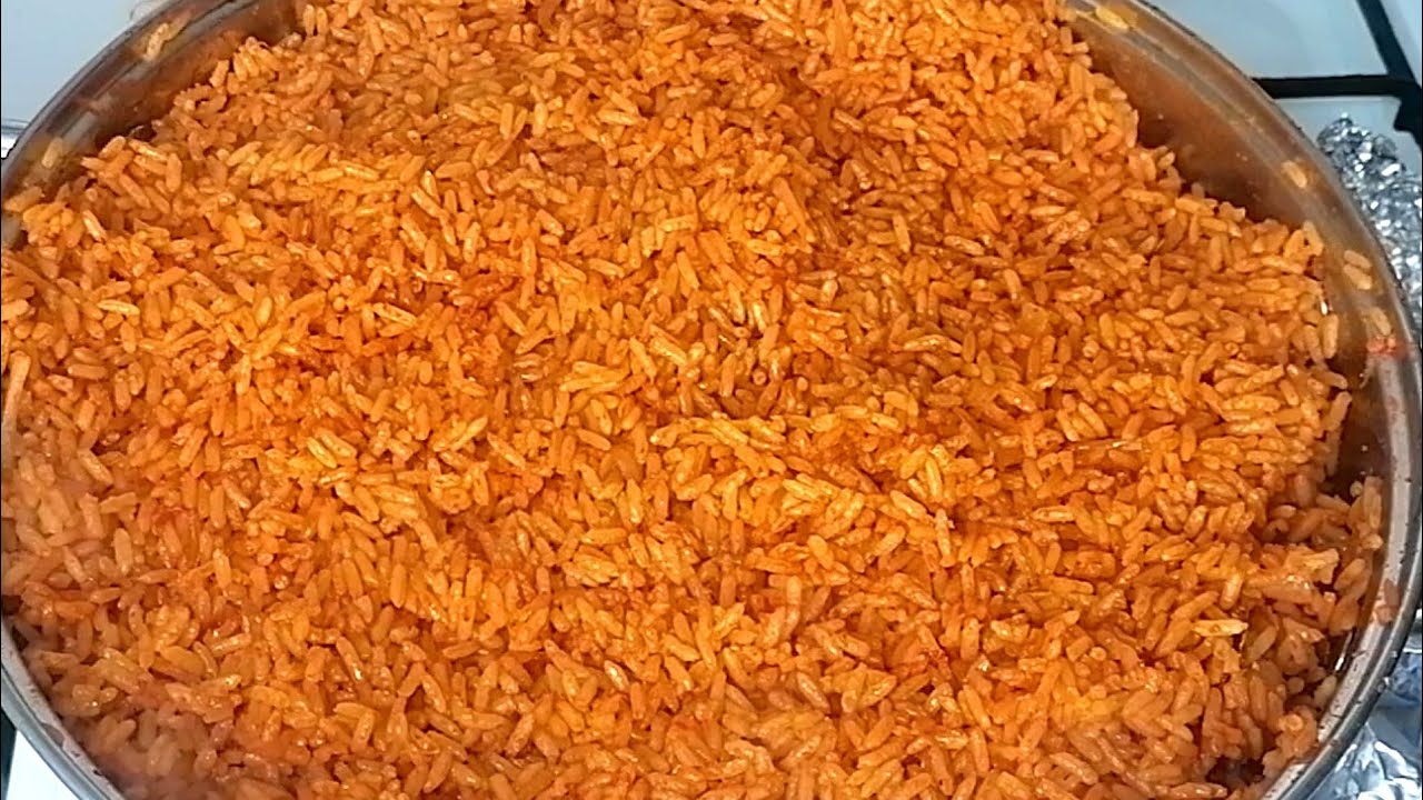 HOW TO COOK NIGERIAN PARTY JOLLOF RICE