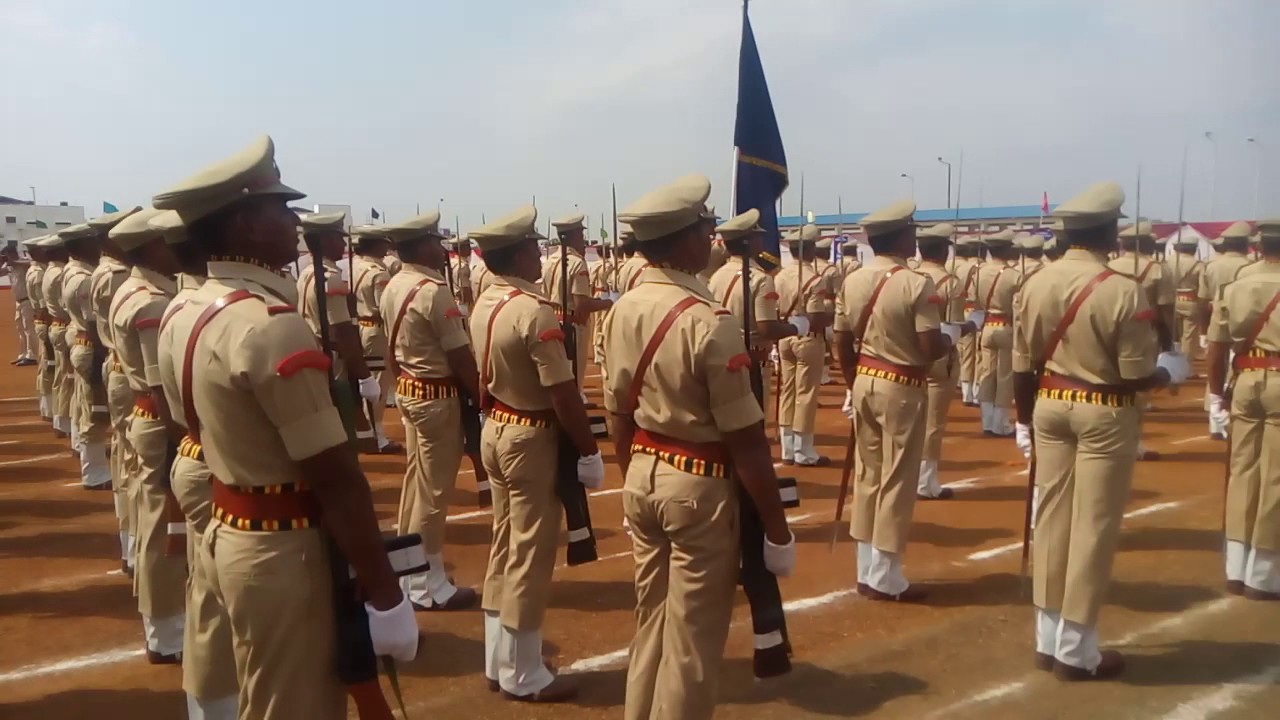 Passing out Pared of madhya pradesh police sub inspector