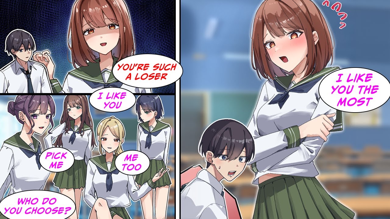 [Manga Dub] When the prettiest girls ask me out, my childhood friend jumps in on the competition...