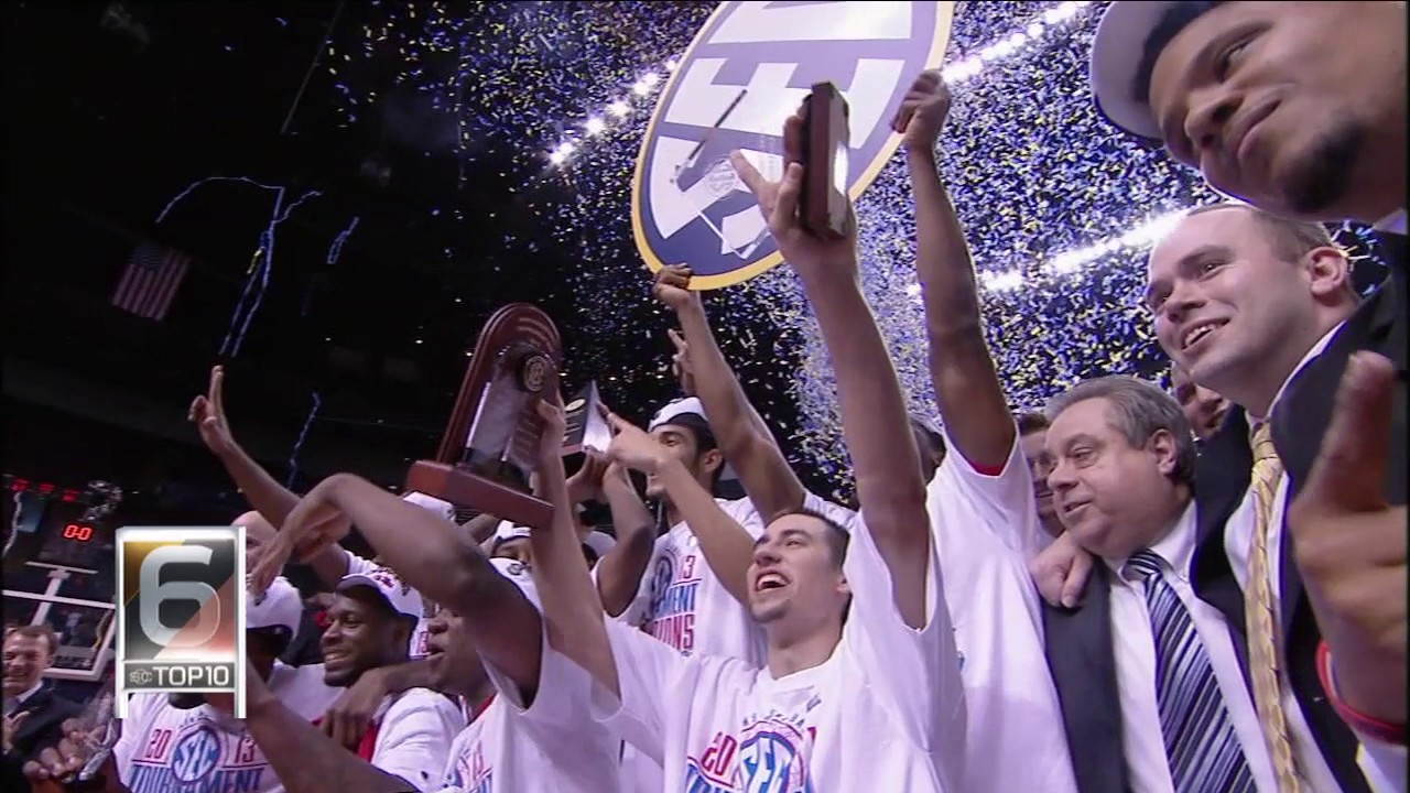 SEC TOURNAMENT TOP 10 MOMENTS OF ALL TIME-No audio