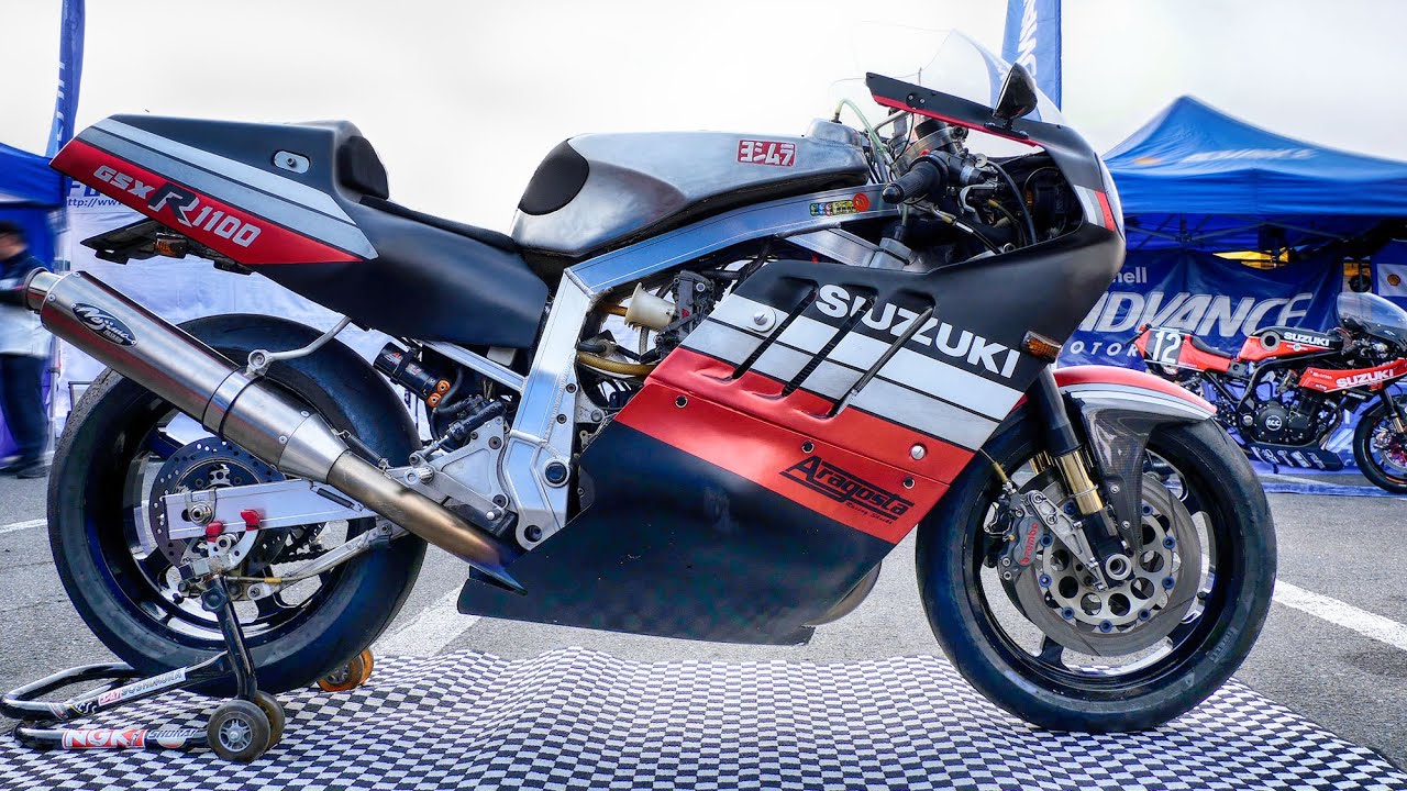 SUZUKI GSX-R1100 Custom Bike ボンネビルカウル