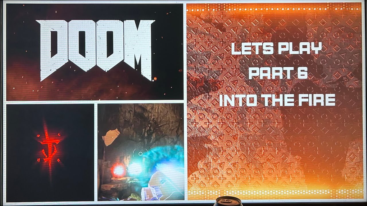 Doom lets play part 6 into the fire