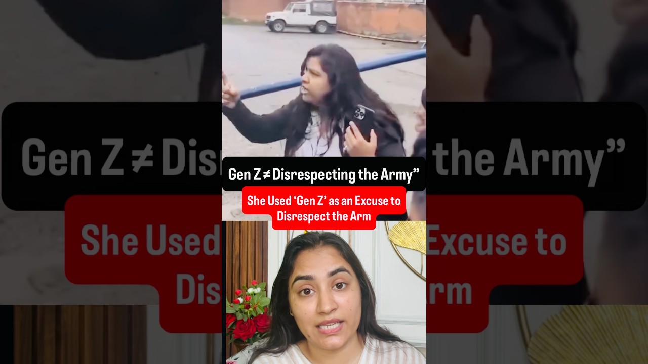 Being Gen Z Doesn&rsquo;t Mean you can Disrespect ARMY: She Used &lsquo;Gen Z&rsquo; as an Excuse #viral #shorts
