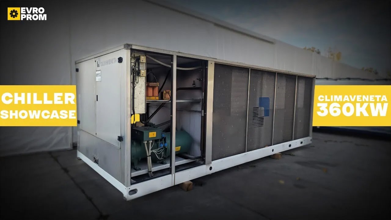 Showcase AIRCOOLED CHILLER CLIMAVENETA TC/SRAT/LN 360 KW