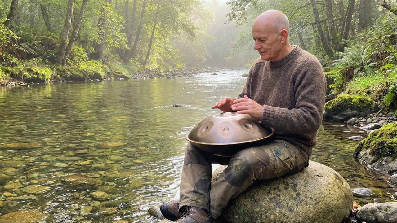 Soothing the Nervous System | 1 Hour Handpan Music for Stress Release