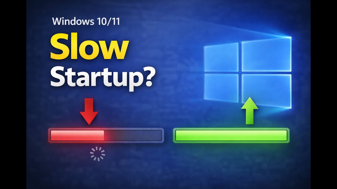 Windows 10/11 Slow Startup? Fix Boot Time (2026)