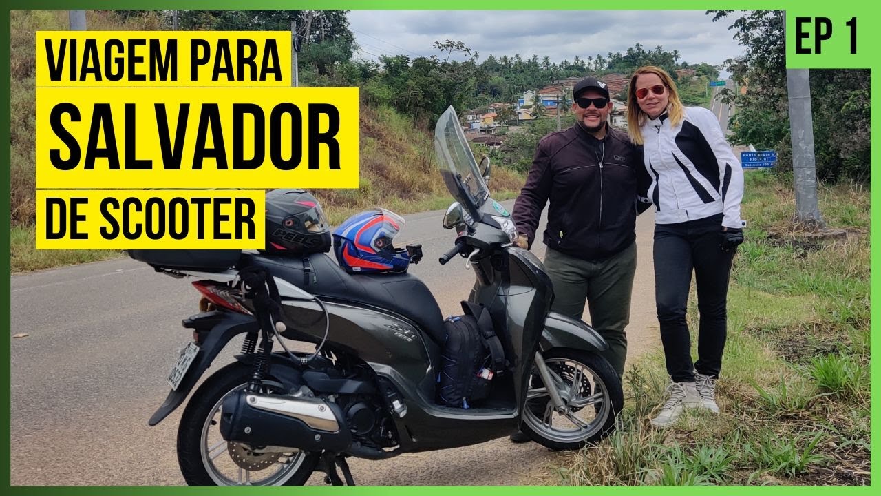 Viagem de SCOOTER SH300 de RECIFE para SALVADOR | EP-01