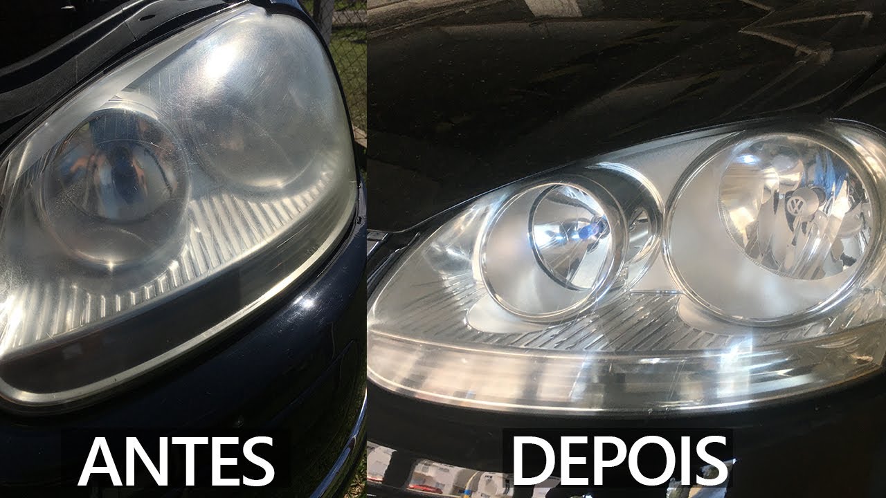 Jetta MK5 - Como restaurar e cristalizar os faróis
