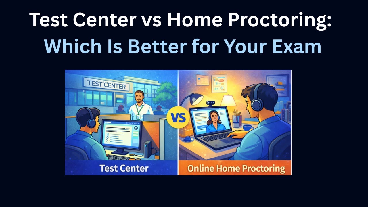 Test Center vs Home Proctoring: Which Is Better for Your Exam-PTCB-PTCE, PEBC, NAPLEX, FPGEE, ExCPT