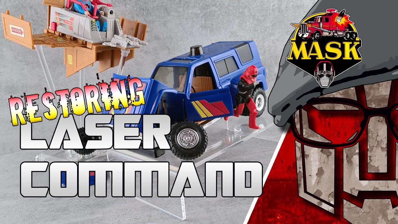 Rebuilding M.A.S.K. #48: Laser Command reparieren/restaurieren (deutsch/German)