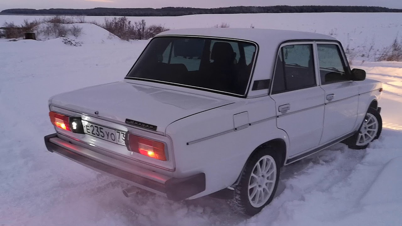 Ваз 21065 мини обзор, на резине Bridgestone Blizzak spike-02 часть 2