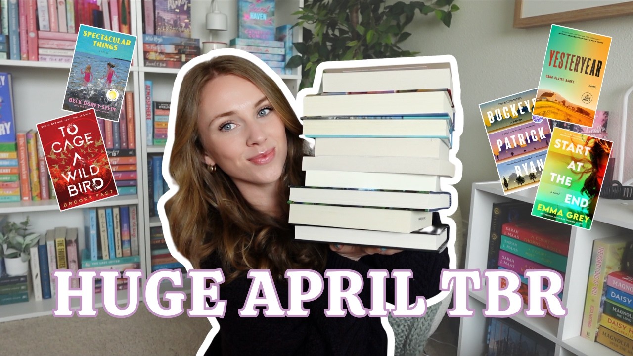 Мой невероятно огромный список книг для чтения на апрель ✨ новые жанры, прогнозы на 5 звезд и мно...