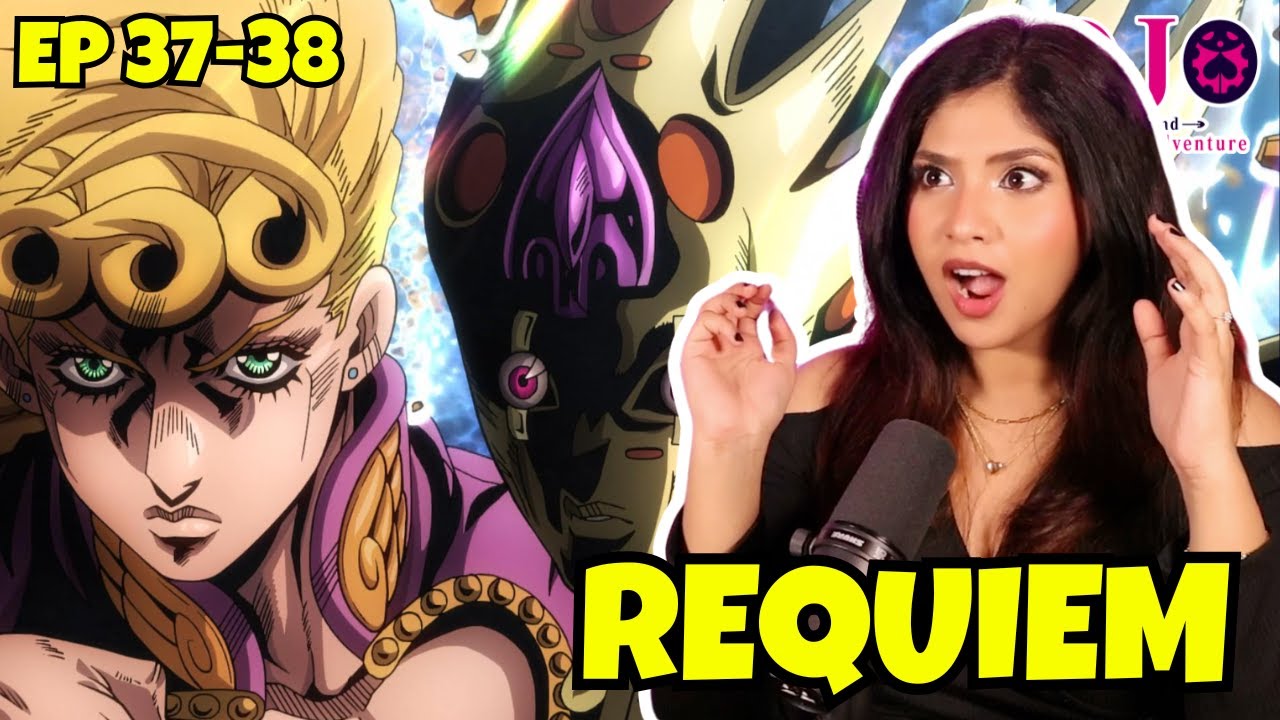 GOLD EXPERIENCE REQUIEM 🤯 | JJBA Golden Wind Ep 37 and 38 Reaction