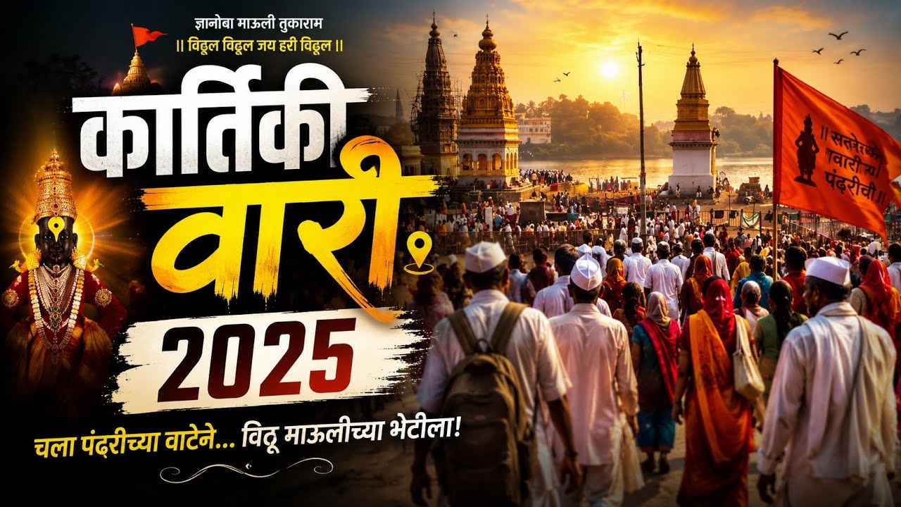 कार्तिकी वारी २०२५ | kartiki wari 2025 | pandharpur 