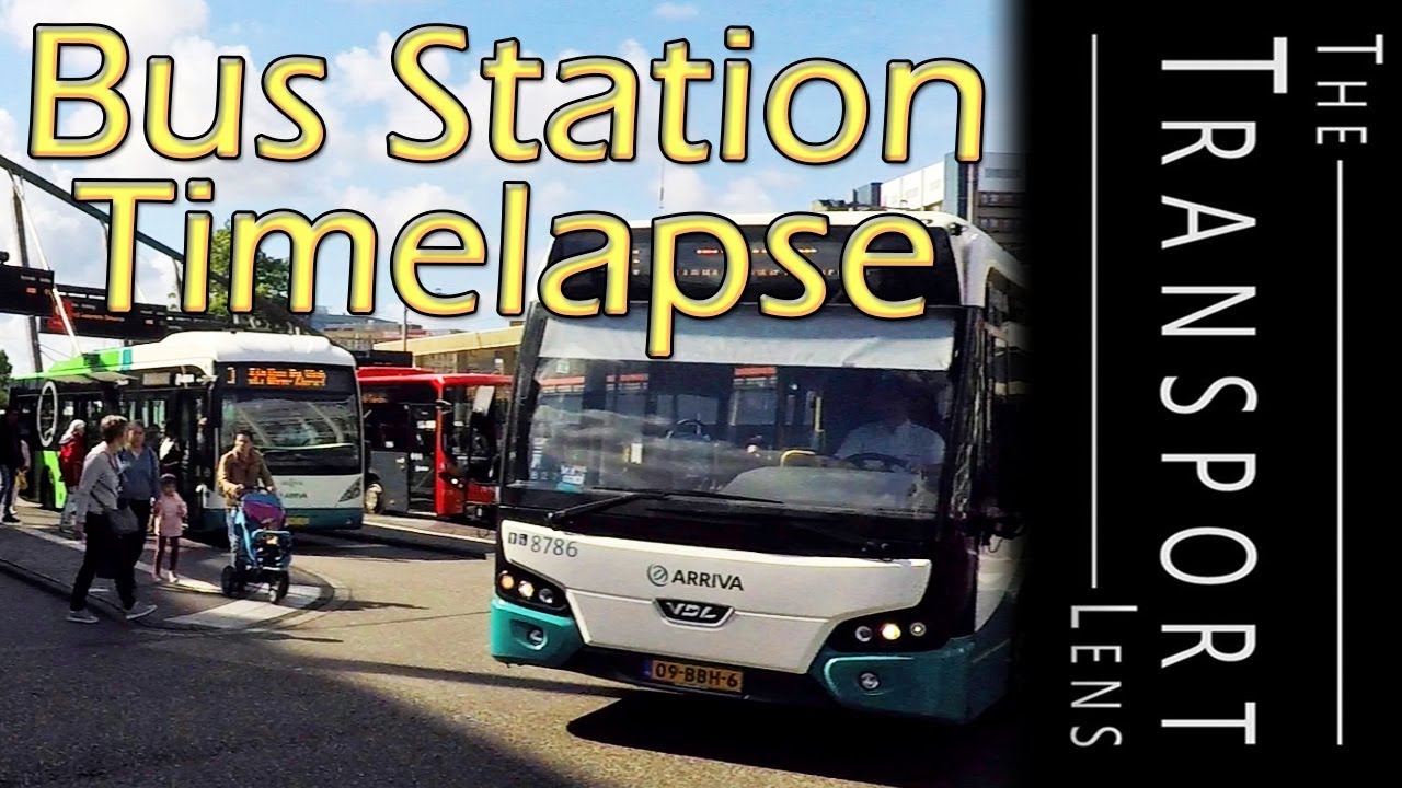 Leiden Bus Station Timelapse