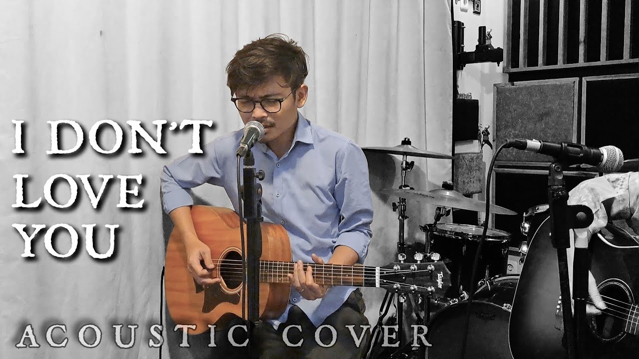 I DON'T LOVE YOU - MY CHEMICAL ROMANCE (ACOUSTIC COVER)