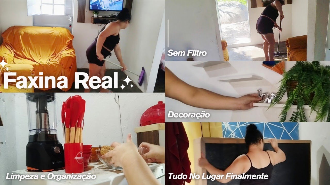 FAXINA REAL: sem filtro e sem vergonha 😅🪣🧽