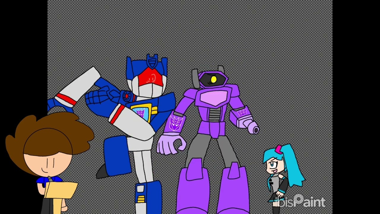 SpeedDrawing: Hatsune Miku invades the Decepticon base