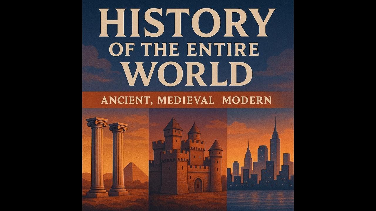 The Entire History of the World | Black Screen Sleep Documentary with Relaxing Sound