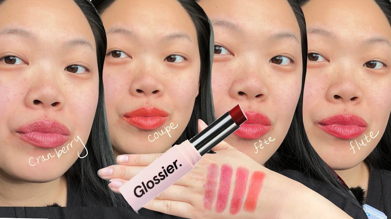Comparing Ultralip in Flute to Fete, Coupe and Cranberry