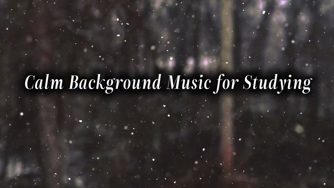 Calm Background Music for Studying V1 | 15-Minutes Relaxing Focus Music ★003