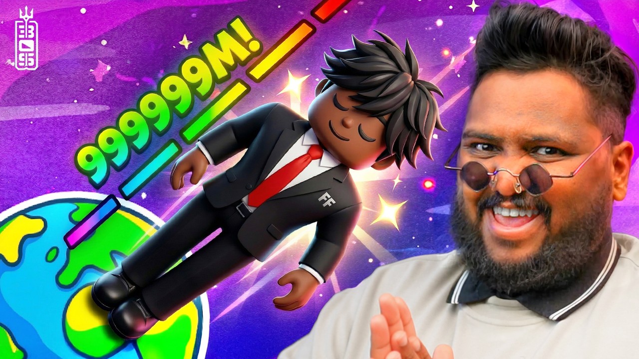 روبلكس ولكن كل ثانيه تطول ساقي - ج2 😱🔥 - Roblox get tall and fall