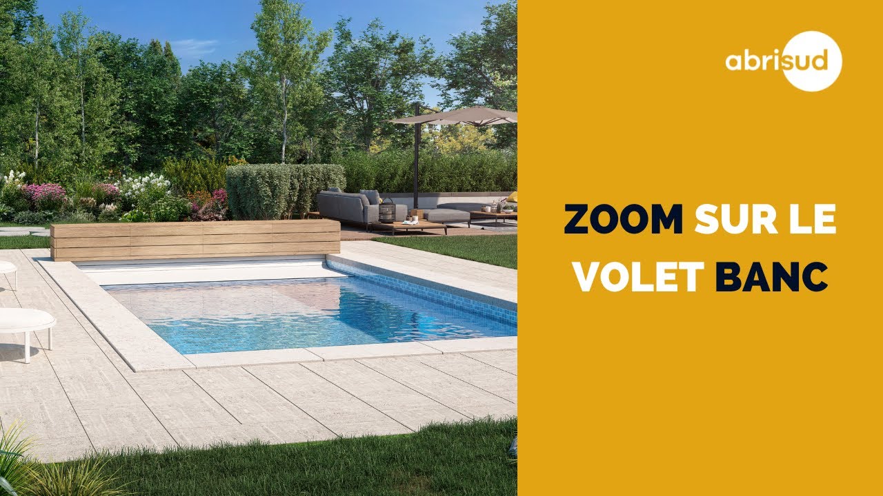 Zoom sur notre volet banc I ABRISUD